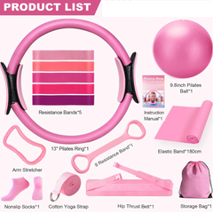 13-Piece Yoga & Pilates Set